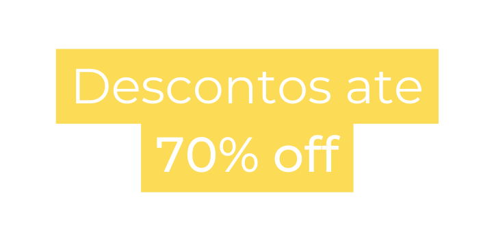 Descontos ate 70 off